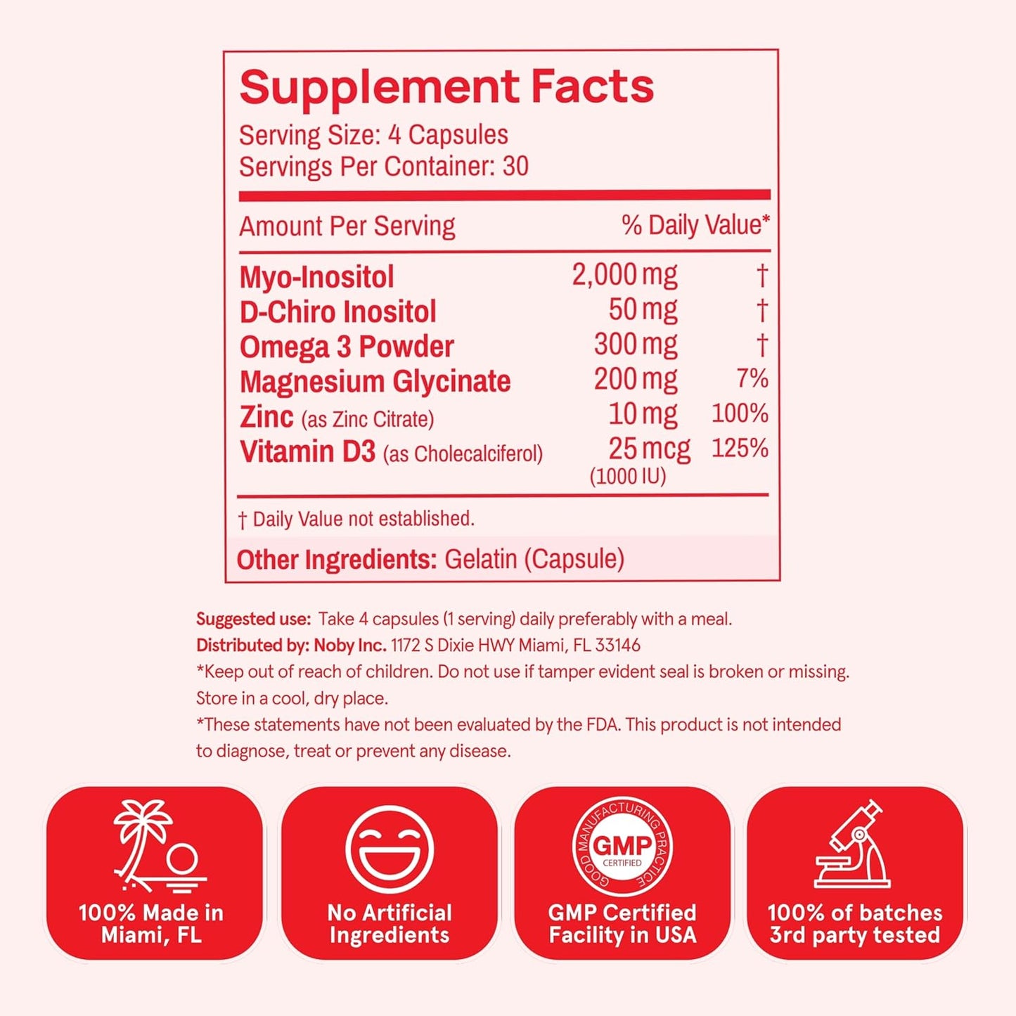Inositol Multivitamin Balance – Mujer